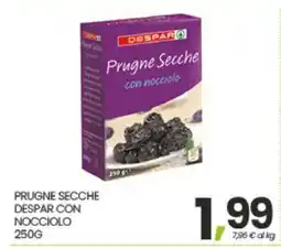 Eurospar PRUGNE SECCHE DESPAR CON NOCCIOLO offerta