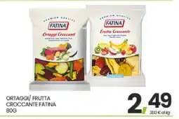 Eurospar ORTAGGI/ FRUTTA CROCCANTE FATINA offerta