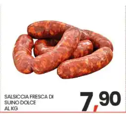 Eurospar SALSICCIA FRESCA DI SUINO DOLCE offerta