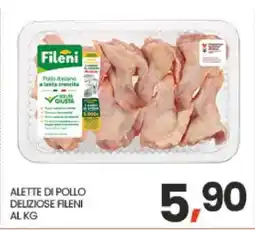 Eurospar ALETTE DI POLLO DELIZIOSE FILENI offerta