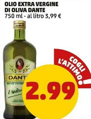 PENNY Olio extravergine di oliva offerta