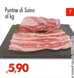 Eurospar Puntine di Suino al kg offerta