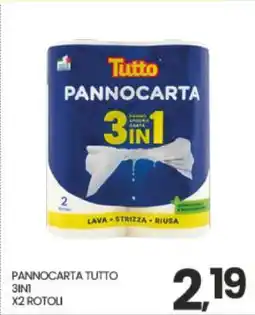 Eurospar PANNOCARTA TUTTO 3IN1 offerta