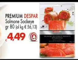 Eurospar PREMIUM DESPAR Salmone Sockeye offerta