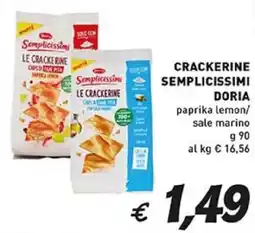 Coal Crackerine semplicissimi doria paprika lemon/ sale marino offerta