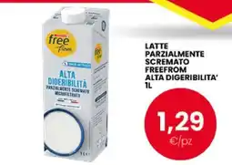 Eurospar LATTE PARZIALMENTE SCREMATO FREEFROM ALTA DIGERIBILITA’ offerta