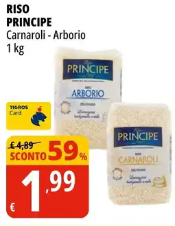 Tigros Riso PRINCIPE offerta