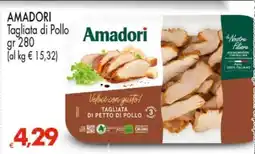 Eurospar AMADORI Tagliata di Pollo offerta