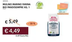 Prezzemolo e Vitale Mulino marino farina bio pandisempre offerta