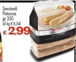 Eurospar Savoiardi Pistoccos offerta