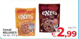 Eurospar CEREALI KELLOGG'S offerta