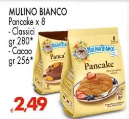 Eurospar MULINO BIANCO Pancake x 8 offerta