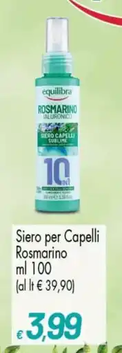 Eurospar Siero per Capelli Rosmarino offerta