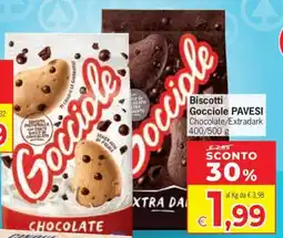 Eurospar Biscotti Gocciole Pavesi offerta