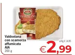 Eurospar Valdostana con scamorza affumicata offerta