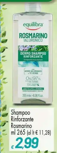 Eurospar Shampoo Rinforzante Rosmarino offerta