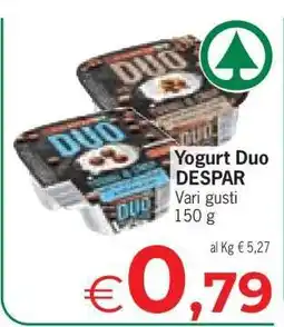 Eurospar Yogurt Duo DESPAR offerta
