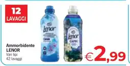 Eurospar Ammorbidente Lenor offerta