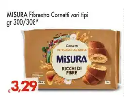 Eurospar MISURA Fibrextra Cornetti vari tipi offerta