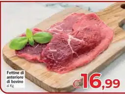 Eurospar Fettine di anteriore di bovino offerta