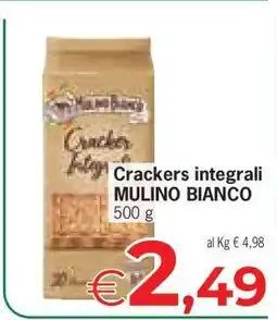 Eurospar CRACKERS INTEGRALI offerta