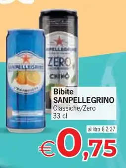 Eurospar BIBITE SANPELLEGRINO offerta