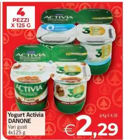 Eurospar YOGURT ACTIVIA offerta