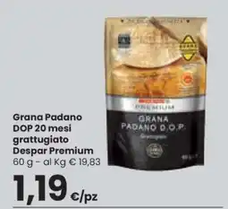 Eurospar Grana Padano DOP 20 mesi grattugiato Despar Premium offerta