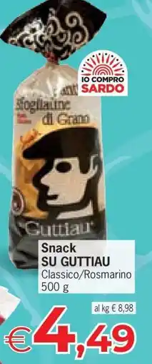 Eurospar Snack SU GUTTIAU offerta
