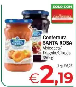 Eurospar Confettura SANTA ROSA offerta