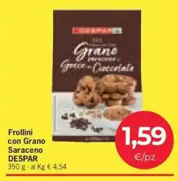 Eurospar Frollini con Grano Saraceno DESPAR offerta