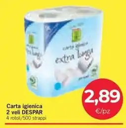 Eurospar Carta igienica offerta
