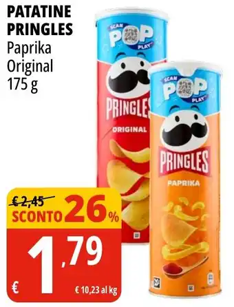Tigros Patatine PRINGLES offerta