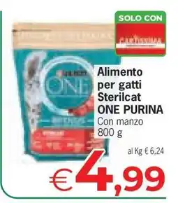 Eurospar Alimento per gatti Sterilcat ONE PURINA offerta
