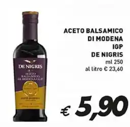 Coal Aceto balsamico di modena igp DE NIGRIS offerta