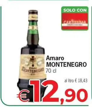 Eurospar Amaro Montenegro offerta