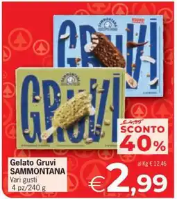 Eurospar Gelato Gruvi SAMMONTANA offerta