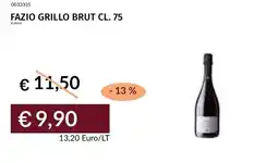 Prezzemolo e Vitale Fazio grillo brut offerta