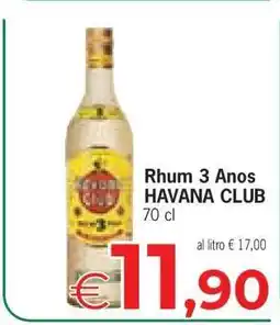 Eurospar Rhum 3 Anos offerta