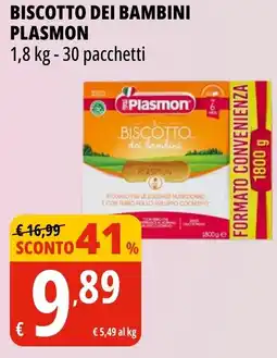 Tigros Biscotto dei bambini PLASMON offerta