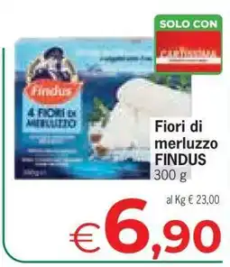 Eurospar FIORI DI MERLUZZO FINDUS offerta