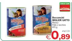 Eurospar Bocconcini MIGLIOR GATTO offerta
