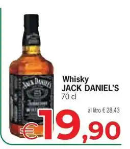 Eurospar WHISKY JACK DANIEL’S offerta