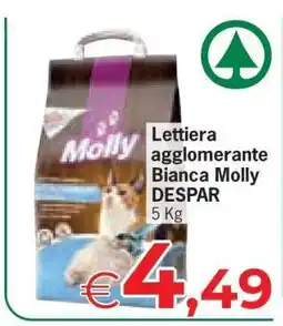 Eurospar Lettiera agglomerante Bianca Molly DESPAR offerta