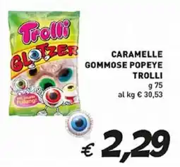 Coal Caramelle gommose popeye TROLLI offerta