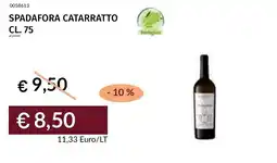 Prezzemolo e Vitale Spadafora catarratto offerta