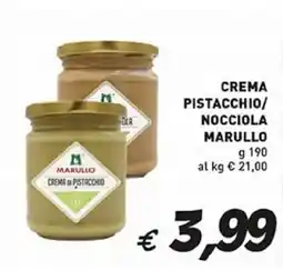 Coal Crema pistacchio/ nocciola MARULLO offerta