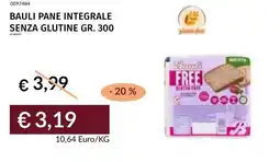 Prezzemolo e Vitale Bauli pane integrale senza glutine offerta