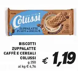 Coal Biscotti zuppalatte caffè e cereali COLUSSI offerta