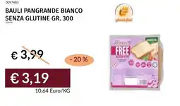 Prezzemolo e Vitale Bauli pangrande bianco senza glutine offerta